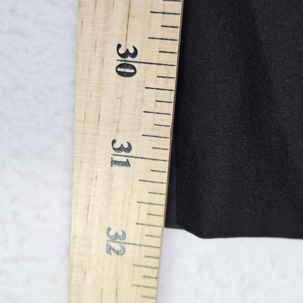 Line & Dot 100% Silk Wide Leg Pant Women M Revolve Minimal Quiet Luxury Black - Picture 15 of 16